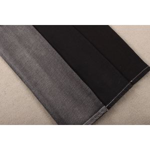 Flower Printing Color Sulfur Black Hand Feeling Soft Denim Fabric