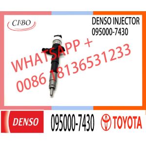 23670-39245 095000-7430 With injector nozzles diesel injectors And Diesel common