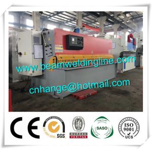 QC12Y Hydraulic Shearing Machine , Swing Shearing Machine 10x3200