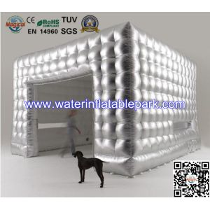 Portable Great Inflatable Cube Tent For Exhibition / Cabin Tent