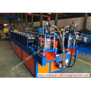 Double Rows Roof Panel Roll Forming Machine , Stud And Track Roll Forming
