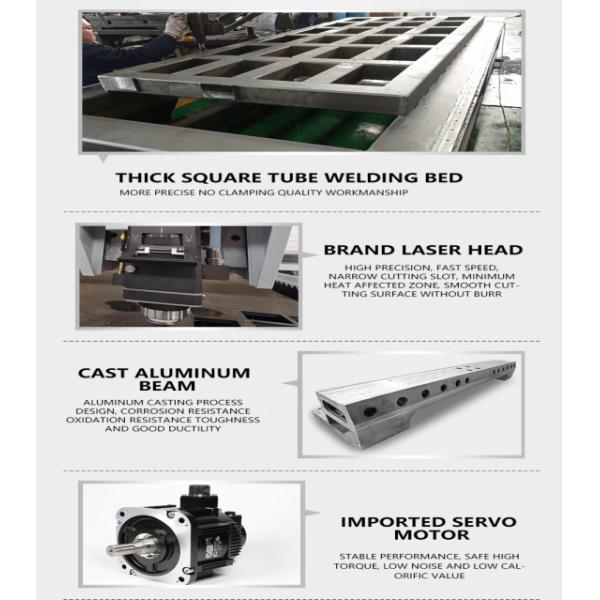 3015 Cnc 1000W Automatic Laser Cutting Machine For Metal Plate Tube