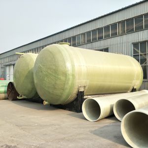 China 1000*1440mm Cylindrical Chemical Process Tank CE 1m3 Filament Winding on sale