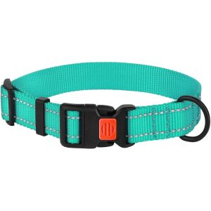 Reflective Soft Nylon Dog Collars And Puppy Collars