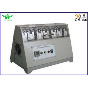 40° V type Footwear Testing Equipment / Shoes Upper Leather Flexing Tester