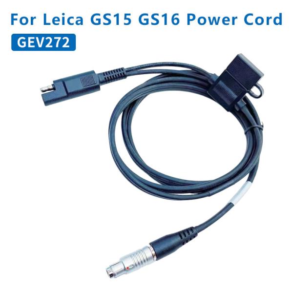 GNSS Power Cable GEV272 809028 And GVP711 Applicable To Leica GS15 GS16 GS18