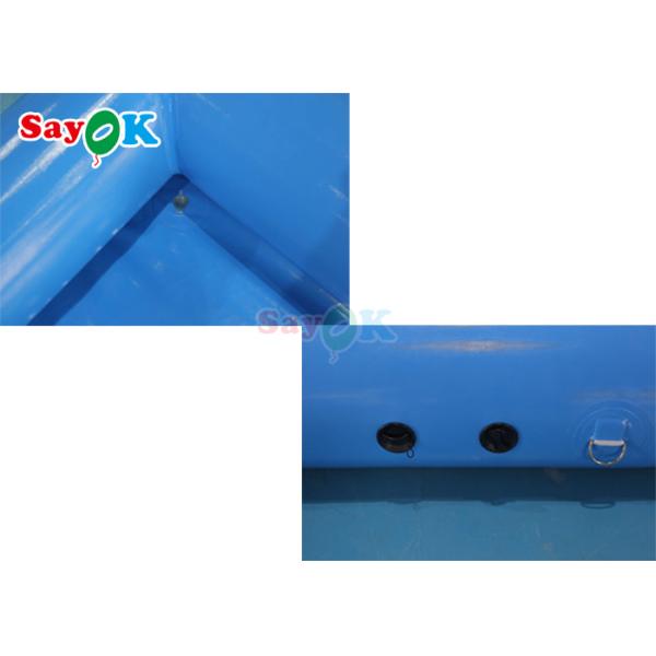 Inflatable Water Sports Giant Beach Pool Inflatable Volleyball Field Inflatable Water Volleyball Court 10x5x2.1mH