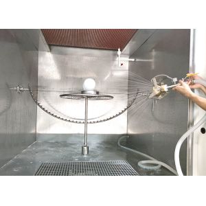 IPX1/2/3/4 Vertical Drip And Oscillating Tube Rain Test System 1000L IEC 60529