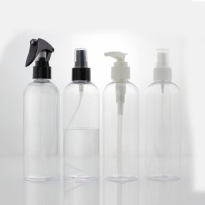 Transparent 250ml Plastic Pump Bottle Lightweight and Impact Resistant