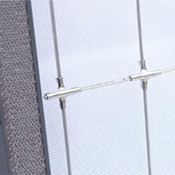 Unobstructed View Of Nature Balcony Grille Invisible For Balcony Aesthetics