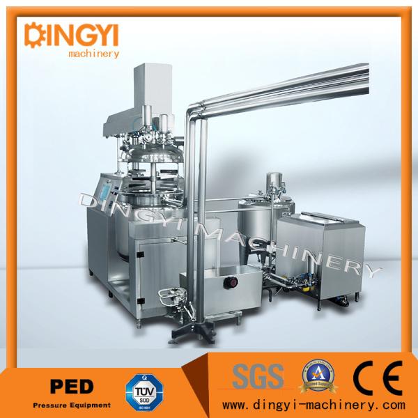 Quality 50-500L Suppository Vacuum Emulsifying Machine , Vacuum Emulsifier High Speed wholesale