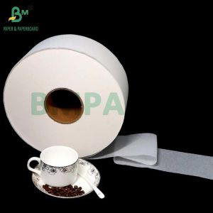 Food Grade Bleached Unbleached 40GSM 50GSM Coffee Filter Paper Roll 1200mm