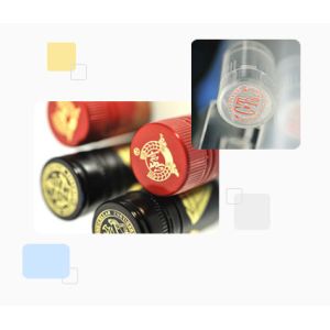 Fully Automatic Hot Staming Machine For Caps Top Surface