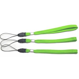 Tubular polyester short wrist strap lanyard for mobile phone holder,size 1x15cm