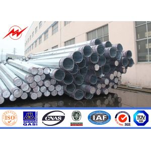 Anti - Corrosion Gr50 Electrical Power Pole With 620 Mpa Ultimate Tensile
