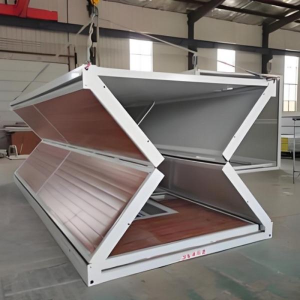 Quality Quick & Easy To Install Folding Container House Prefab Tiny House For Live Or Work wholesale