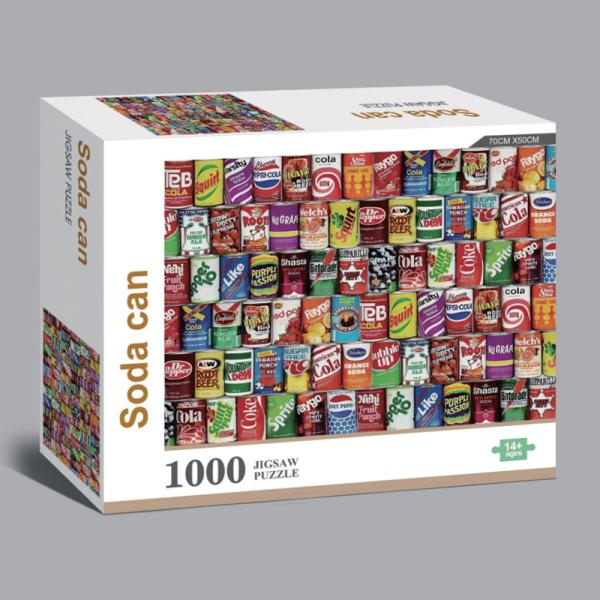 Quality Large Educational 1000pcs Jigsaw Puzzle For Adults Pantone Color wholesale