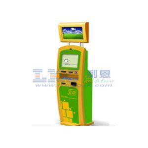Tourism Destinations SIM Card Dispenser Kiosk , Self Check In Dual Screen Kiosk