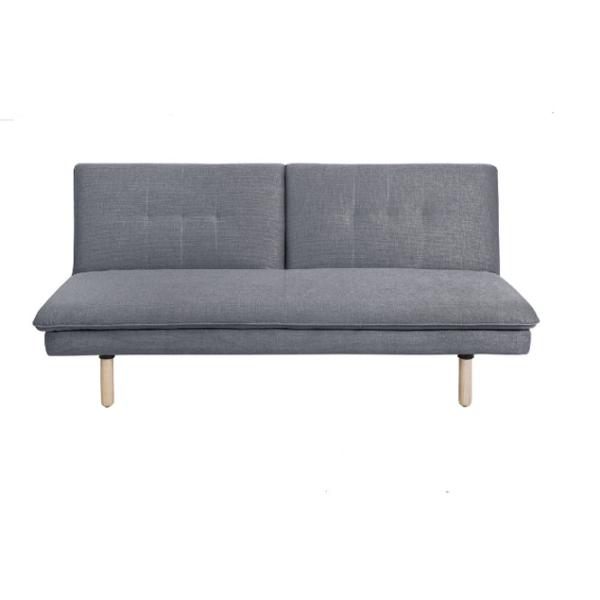 Quality Wooden Frame Functional Sofa Bed Foam Dacron Imitated Linen Solid Wood Legs wholesale