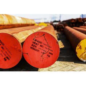 China Carbon Structural Alloy Forged Steel Bar EN S355JR DIN ST52 GB / T Q345B on sale