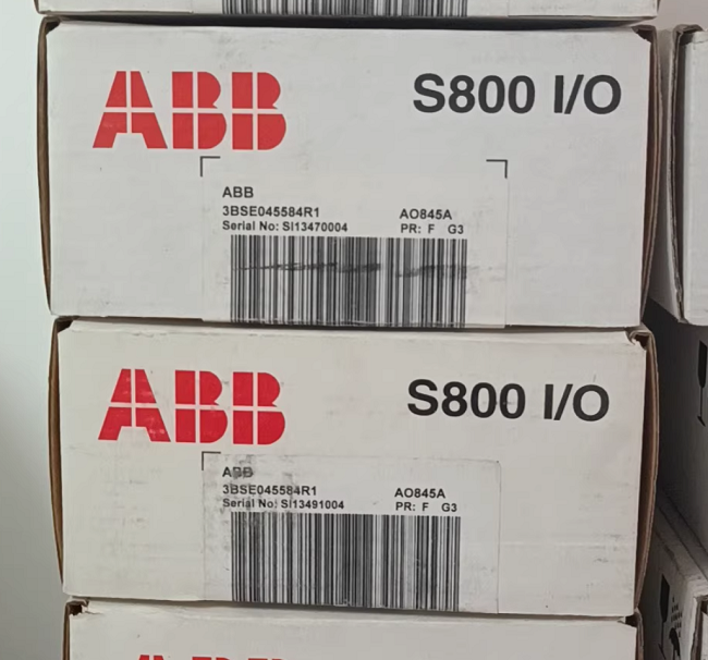 AO845A 3BSE045584R1 ABB High-density intelligent analog output module AC 800M