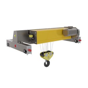 European Type Adaptable Electric Wire Rope Hoist Winch Double Girder Double Speed