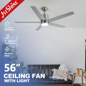 5 MDF Blades Fancy 56 Inches LED Ceiling Fan with 6 Speed Choice and High CRI Ra