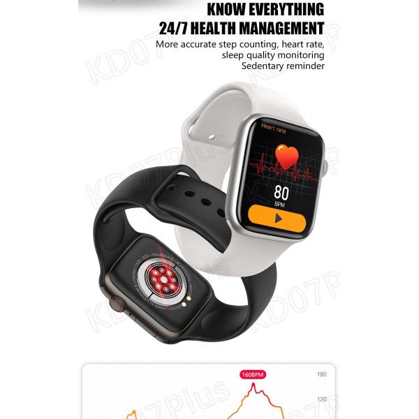 IP66 8M Silicon Android Smart Watches For Women Call And Fitness Tracker