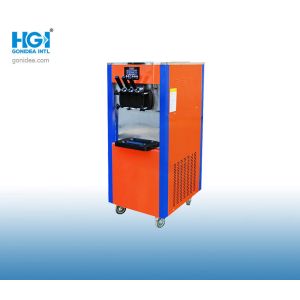 Three Handel SASO Commercial Ice Cream Makers Soft Hard CCC 32L 2.3KW