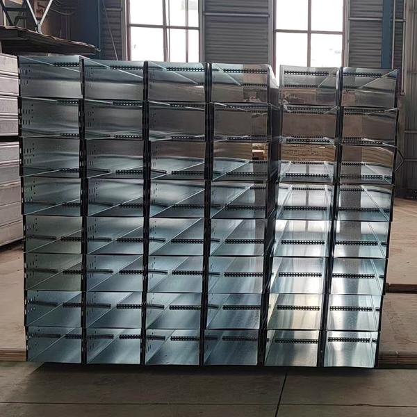 2m-6m Length Galvanized Metal Cable Tray Heavy Duty Load Capacity Easy Installation