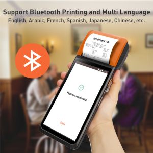 Customized All In One Touch POS With 5V/2A Power Adapter With Multiple Languages
