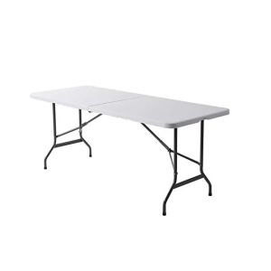 6FT Lightweight Folding Table Modern Design Style Ideal for Outdoor Banquets and