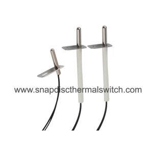 100k Ohms 3950k 1% Ntc Temperature Sensor Stainless Steel Probe For Oil Press