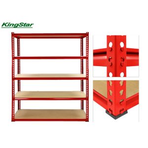 Customized Household Boltless Racking System 175 Kg Capa 90Lx35Wx180Hcm