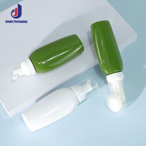Luxury Korean-Type Plastic Foaming Pump Bottle for Skincare Cream Empty Cosmetic