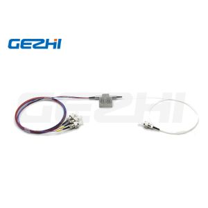 Latching 5V 850nm Multimode1x3 T-Type Mechanical Optical Switch with FC/APC