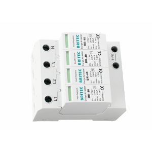 4P 275V Transient Voltage SPD Type 2 Surge Protection Device 40kA