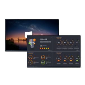128G ROM 75 Inch Smart Interactive Whiteboard Ir Touch For Teaching Business