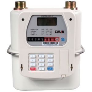 G1.6 / G 2.5 / G4 Wireless Prepaid Gas Meter , LoRa Hybrid Gas Meter