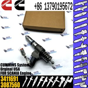 Engine Common Rail Fuel Injector 4307516 3411691 3087560 3411765 for Cummins