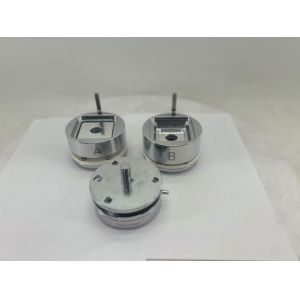 badge making machine with square 50x50mm mold/moulds