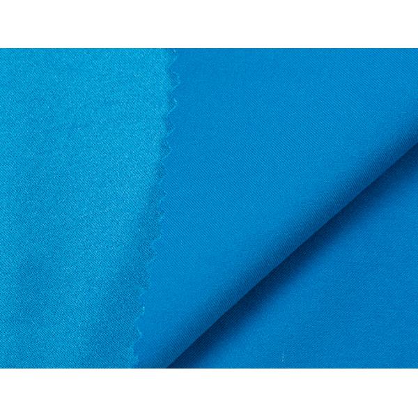 ocean recycle Polyester Micro Fiber Peach Skin Satin Plain fabric for hat