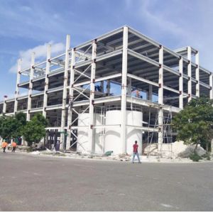 Anti Corrosion Prefabricated Steel Structure Q355b Welded Modular Steel