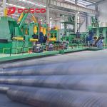 Automated Spiral Weld Pipe Mill Automatic Error Detection Easy Maintenance