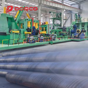 High Speed Spiral Pipe Mill Automated Spiral Welded Pipe Mill
