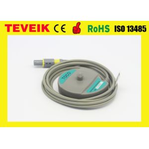 Medical Teveik Edan F3 /F9 TOCO Fetal Transducer Compatible For CADENCE II Fetal