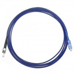 China ST FC Dual-Core Dual-Mode Fiber Optic Patch Cord for WLAN LAN Connection Network on sale