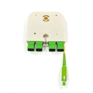 New FTTH Fiber Optic 1x4 SC APC Mini Cassette Direct Input Exclusive Design LGX