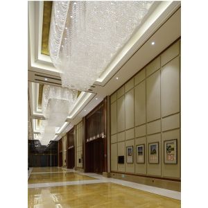 Decorative Light Ballroom Shopping Center Lighting Hotel Lobby Large Chandelier Luxury Ceiling Crystal Light