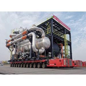 Heavy Duty Flatbed Spmt Multi Axles Heavy Modular Trailer for Safe and Stable